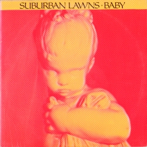 Suburban Lawns "Baby", EP cover. I.R.S. Records